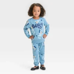Toddler Girls' Bluey Fleece Top And Bottom Set - Blue 5 Toddler Girls' Bluey Fleece Top And Bottom Set - Blue -Bluey Deals Store GUEST 01912520 9bc1 4735 afd3 f981112aaf16
