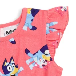 Bluey Bingo Polly Puppy French Terry Sleeveless Romper Infant To Big Kid -Bluey Deals Store GUEST 03f0d078 953f 481e a43d ce88ac25f002