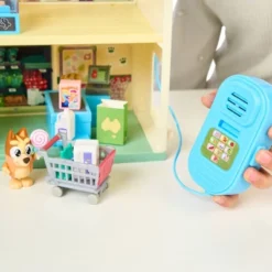 Bluey Let's Play Chef Supermarket Playset - 22pk: Includes Sound Effects, Stickers, And 2 Figures -Bluey Deals Store GUEST 0a507cad 41b4 4931 bd61 1b239b9a0fbe