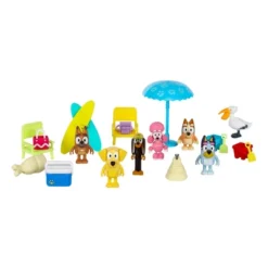 Bluey Figure & Accessory Beach Multipack