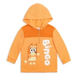 Bluey Bingo Fleece Half Zip Hoodie Toddler To Big Kid -Bluey Deals Store GUEST 16d10a95 ed91 4020 9a74 b43e240b1211