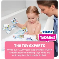 Bluey Tomy Toomies Bath Puzzle With Net Storage Bag - 8pc -Bluey Deals Store GUEST 17042bc8 5f78 4323 8959 1185fb39fb0b