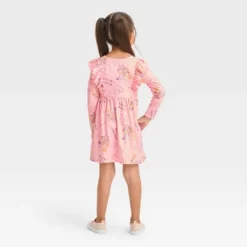 Toddler Girls' Bluey Printed Shirtdress - Pink