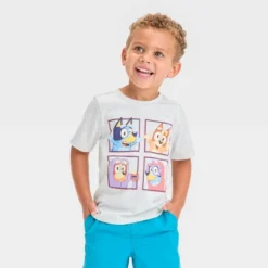 Toddler Boys' Bluey Bingo Grannies T-Shirt - Gray -Bluey Deals Store GUEST 1cff6615 c1f9 4a90 942c 36ea18647a7a
