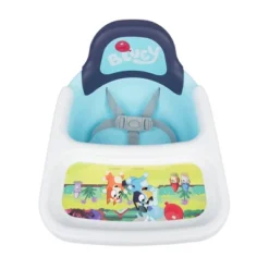 The First Years Bluey Mealtime Booster Seat - Toddler Feeding Seat - Blue/White -Bluey Deals Store GUEST 1de467e9 da3d 47fc 952a 44b6c289e3e1