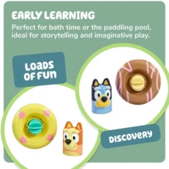 Bluey Tomy Toomies Bath Toy Floats - 2pk -Bluey Deals Store GUEST 1e33576a c815 490b 8e6c acdb260fb00b