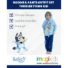 Bluey Fleece Hoodie And Pants Outfit Set Toddler To Big Kid