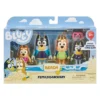 Bluey Family Beach Day Figures - 4pk
