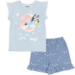 Bluey Girls T-Shirt And French Terry Shorts Outfit Set Little Kid -Bluey Deals Store GUEST 2c4c082d f0e8 4533 a222 3a962f312691