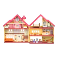 Bluey Ultimate Lights & Sounds Playhouse With Muffin & Socks (Target Exclusive): Animation Doll Playsets With Figures