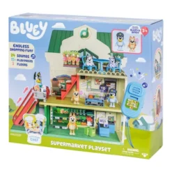 Bluey Let's Play Chef Supermarket Playset - 22pk: Includes Sound Effects, Stickers, And 2 Figures -Bluey Deals Store GUEST 2fbb82e7 de14 4d35 8228 8cc40426f2f2