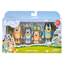 Bluey & Family Figures - 4pk