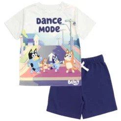Bluey Chilli Mom Bandit Dad Bingo Coco Honey Winton T-Shirt And Shorts Outfit Set Toddler To Big Kid -Bluey Deals Store GUEST 3764ddec c89c 4a8e 85e5 30e82c0b27f0