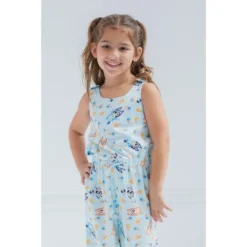 Bluey Bingo Muffin Girls Sleeveless Romper Toddler To Big Kid -Bluey Deals Store GUEST 40dce648 c6e1 4829 9a22 20cd39adbaa3