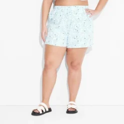 Women's Bluey Graphic Lounge Shorts - Blue -Bluey Deals Store GUEST 4dedf72f ab30 42c3 b5f3 8742ac8fd526