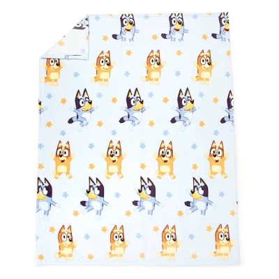 Bluey Kids' Throw Blue/Orange 3 Bluey Kids' Throw Blue/Orange - Image 3