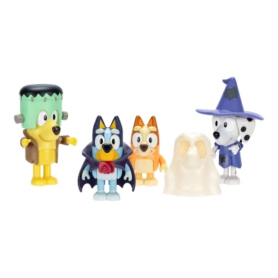 Bluey Costume Party Figures 4pk: Articulated Plastic Mini Figurines & Bluey Toys Collection 4 Bluey Costume Party Figures 4pk: Articulated Plastic Mini Figurines & Bluey Toys Collection - Image 4