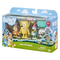 Bluey Pass The Parcel Figures - 4pk -Bluey Deals Store GUEST 5b0da89f 5406 42be b02d 5becced53885
