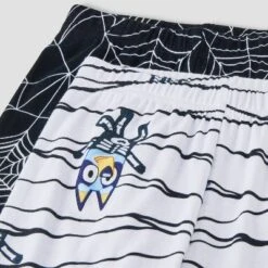 Boys' 4pc Bluey Long Sleeve Halloween Pajama Set - Orange/Black -Bluey Deals Store GUEST 5e694456 7c63 4385 9150 cb8f8370208e