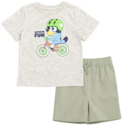 Bluey T-Shirt And Shorts Outfit Set Toddler To Little Kid 15 Bluey T-Shirt And Shorts Outfit Set Toddler To Little Kid -Bluey Deals Store GUEST 6ad10db9 531f 4247 a637 3949b1009c0f