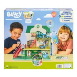 Bluey Let's Play Chef Supermarket Playset - 22pk: Includes Sound Effects, Stickers, And 2 Figures -Bluey Deals Store GUEST 737802ca b546 48c4 84a8 d615b582e72d