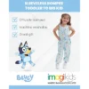 Bluey Bingo Muffin Girls Sleeveless Romper Toddler To Big Kid