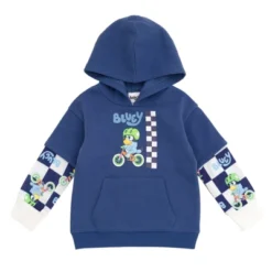 Bluey Fleece Hangdown Hoodie Toddler To Little Kid -Bluey Deals Store GUEST 7fc86de0 af81 4942 aacf da2f658a895f