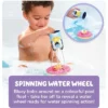 Bluey TOMY Toomies Splash And Float 2-in-1 Water Toy With Pour Cup And Water Wheel Toy