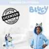 Bluey Bingo Cozy Faux Shearling Zip Up Cosplay Hoodie Toddler To Little Kid