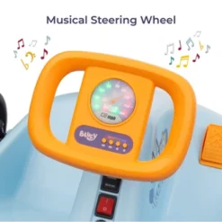 Bluey 12V Electric Go Kart For Kids With Lights, Remote Control, Seat Belt, Rechargeable Battery, Durable Outdoor Ride-On Toy For Ages 3-6 -Bluey Deals Store GUEST 94d39be7 4785 490b a1ba ffcb6c8998c8