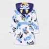 Toddler Bluey Cosplay Hooded Robe - White
