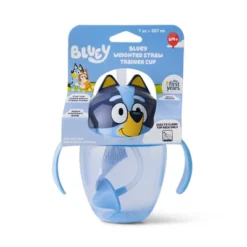 The First Years Bluey 7oz Spill Proof Weighted Straw Trainer Sippy Cup - 6 Months+ -Bluey Deals Store GUEST 9d7db5ea a967 49ae 90bc abf2b8110115