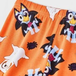 Toddler Boys' 2pc Bluey Long Sleeve Halloween Viscose Snug Fit Pajama Set - Orange -Bluey Deals Store GUEST a61c4cc1 35cd 4dfc 84d9 e22752f2b595