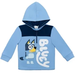 Bluey Bingo Fleece Half Zip Hoodie Toddler To Big Kid -Bluey Deals Store GUEST b6fa6f68 9387 432a 8e1e 41557e061444