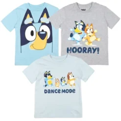 Bluey Bingo [SizeRangeDescription1] 3 Pack Graphic T-Shirts Little Kid To Big Kid -Bluey Deals Store GUEST be83ae7a 5050 4a4a 9954 ca3bcc9f81f9