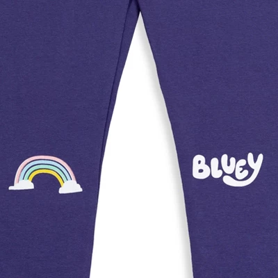 Bluey Bingo Bluey Girls T-Shirt Leggings And Scrunchie 3 Piece Outfit Set Toddler To Little Kid 6 Bluey Bingo Bluey Girls T-Shirt Leggings And Scrunchie 3 Piece Outfit Set Toddler To Little Kid - Image 6