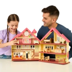 Bluey Ultimate Lights & Sounds Playhouse With Muffin & Socks (Target Exclusive): Animation Doll Playsets With Figures -Bluey Deals Store GUEST d6919da5 32b0 4440 8256 7741e979d3cb