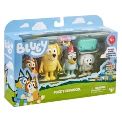 Bluey Pass The Parcel Figures - 4pk -Bluey Deals Store GUEST dd96182e 2abe 4396 a001 1f5483ed30df