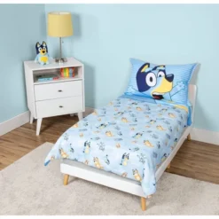 Bluey Kids' 4pc Toddler Bed Set