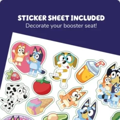 The First Years Bluey Mealtime Booster Seat - Toddler Feeding Seat - Blue/White -Bluey Deals Store GUEST e0be4680 2d39 455a 8665 c11c1be58395