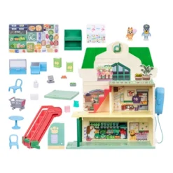 Bluey Let's Play Chef Supermarket Playset - 22pk: Includes Sound Effects, Stickers, And 2 Figures -Bluey Deals Store GUEST e178be87 dc97 4dc3 b20b 952c9462ca7e