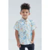 Bluey Bingo Hawaiian Button Down Dress Shirt Toddler To Big Kid