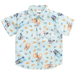 Bluey Bingo Muffin Hawaiian Button Down Shirt And Shorts Toddler To Big Kid 9 Bluey Bingo Muffin Hawaiian Button Down Shirt And Shorts Toddler To Big Kid -Bluey Deals Store GUEST e9848b35 ff41 4476 be03 b246c48c5cb5