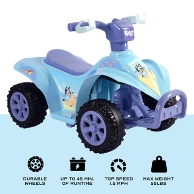 Bluey Electric 6V Quad For Kids 1 Bluey Electric 6V Quad For Kids