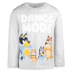 Bluey Bingo Girls 3 Pack Long Sleeve Graphic T-Shirts Orange/Blue/Gray -Bluey Deals Store GUEST fb8315eb 5bfc 4976 99e8 12484cce8475