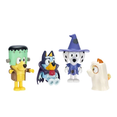 Bluey Costume Party Figures 4pk: Articulated Plastic Mini Figurines & Bluey Toys Collection 5 Bluey Costume Party Figures 4pk: Articulated Plastic Mini Figurines & Bluey Toys Collection - Image 5