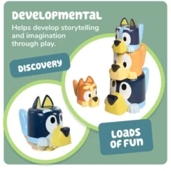 Tomy Bluey Family Pourers - Nesting, Stacking Cups Bath Toy -Bluey Deals Store GUEST fcc756f6 ff0c 4de3 b5b3 b9ae7e632f13